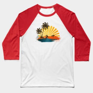 surfers Baseball T-Shirt